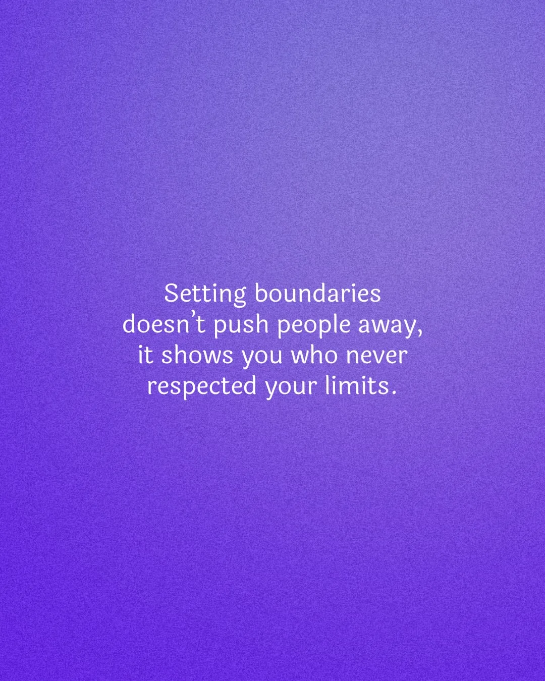 Boundaries aren’t walls meant to keep people out, they’re tools that reveal who respects you and who sees your limits as inconveniences.
ㅤ
Every time someone honours your ‘no’, they prove they value you enough to treat you as an equal.
ㅤ
#smitajoshi #karmaanddiamonds #psychology #emotionalintelligence #narcissist #narcissism #relationships #breakups #trauma